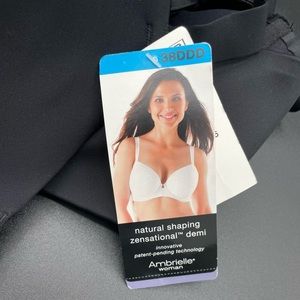 NEW Ambrielle Brand bra 38 DDD Black